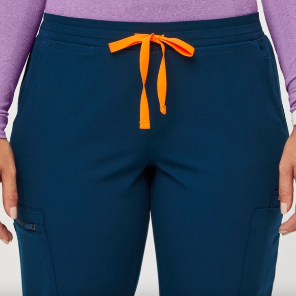 Figs Deep Reef Yola Skinny Scrub Pants - Picture 4 of 5